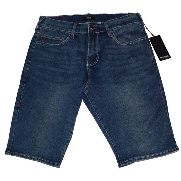 NWT True Religion Men's Rocco SN No Flap Denim Shorts 32 - Picture 1 of 2